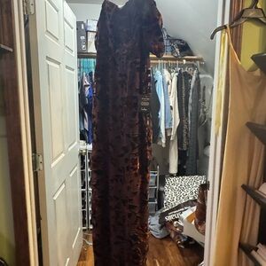 Lulu's Chocolate Velvet Dress